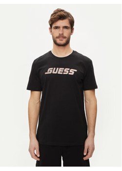 Guess T-Shirt Egbert Z4GI11 I3Z14 Czarny Regular Fit ze sklepu MODIVO w kategorii T-shirty męskie - zdjęcie 170918778