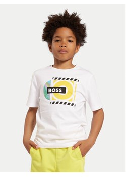 Boss T-Shirt J51005 M Biały Regular Fit ze sklepu MODIVO w kategorii T-shirty chłopięce - zdjęcie 170918847