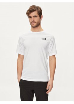 The North Face T-Shirt NF0A87NU Biały Regular Fit ze sklepu MODIVO w kategorii T-shirty męskie - zdjęcie 170919038
