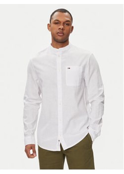 Tommy Jeans Koszula Mao DM0DM18964 Biały Regular Fit ze sklepu MODIVO w kategorii Koszule męskie - zdjęcie 170919146