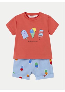 Mayoral Komplet t-shirt i spodenki 1224 Kolorowy Regular Fit ze sklepu MODIVO w kategorii Komplety niemowlęce - zdjęcie 170919215