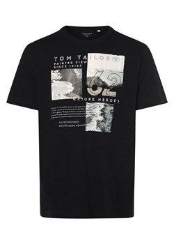 Tom Tailor Koszulka męska Mężczyźni Bawełna granatowy nadruk ze sklepu vangraaf w kategorii T-shirty męskie - zdjęcie 170921047