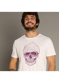 WOOOP Koszulka &quot;Cool Skull&quot; w kolorze białym ze sklepu Limango Polska w kategorii T-shirty męskie - zdjęcie 170921135