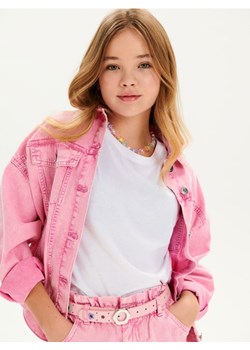 Sinsay - Kurtka jeansowa - różowy ze sklepu Sinsay w kategorii Kurtki dziewczęce - zdjęcie 170922915
