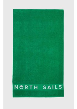 North Sails ręcznik bawełniany 98 x 172 cm kolor zielony 623267 ze sklepu ANSWEAR.com w kategorii Ręczniki - zdjęcie 170923876