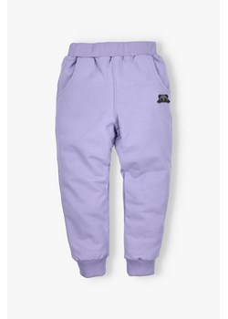 Spodnie Activ dla dziewczynki fioletowe ze sklepu 5.10.15 w kategorii Spodnie dziewczęce - zdjęcie 170924786