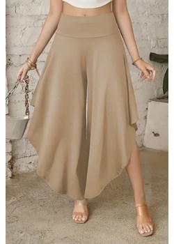 Spodnie TELTONA BEIGE ze sklepu Ivet Shop w kategorii Spodnie damskie - zdjęcie 170926859