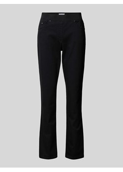 Jeansy o kroju slim fit z 5 kieszeniami i elastycznym pasem — ‘Super Dynamic’ ze sklepu Peek&Cloppenburg  w kategorii Jeansy damskie - zdjęcie 170927369