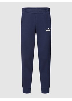 Spodnie dresowe z nadrukiem z logo ze sklepu Peek&Cloppenburg  w kategorii Spodnie damskie - zdjęcie 170927388