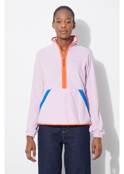 Helly Hansen bluza sportowa Rig kolor różowy wzorzysta 54082 ze sklepu PRM w kategorii Bluzy damskie - zdjęcie 170927845