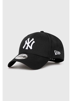 New Era czapka z daszkiem PATCH 940 NEW YORK YANKEES kolor czarny z aplikacją 60422512 ze sklepu PRM w kategorii Czapki z daszkiem męskie - zdjęcie 170927917