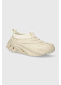 Crocs sneakersy Echo Storm kolor beżowy 209414 ze sklepu PRM w kategorii Buty sportowe damskie - zdjęcie 170927938