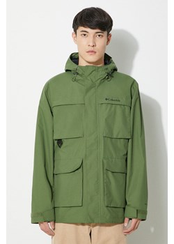 Columbia kurtka outdoorowa Landroamer kolor zielony 2071131 ze sklepu PRM w kategorii Kurtki męskie - zdjęcie 170927958