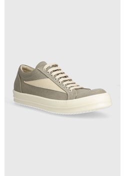 Rick Owens tenisówki Denim Shoes Vintage Sneaks męskie kolor szary DU01D1803.SCFLVS.811 ze sklepu PRM w kategorii Trampki męskie - zdjęcie 170928126