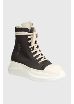 Rick Owens trampki Woven Shoes Abstract Sneak męskie kolor szary DU01D1840.CBEM9.78811 ze sklepu PRM w kategorii Trampki męskie - zdjęcie 170928128