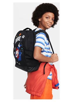 Plecak dziecięcy Nike Brasilia (18 l) - Czerń ze sklepu Nike poland w kategorii Plecaki dla dzieci - zdjęcie 170928237