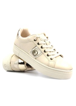 Sneakersy damskie - TAMARIS 1-23724-42, beżowe ze sklepu ulubioneobuwie w kategorii Trampki damskie - zdjęcie 170929735