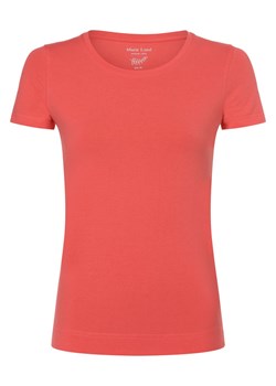 Marie Lund T-shirt damski Kobiety Dżersej koralowy jednolity ze sklepu vangraaf w kategorii Bluzki damskie - zdjęcie 170930428