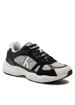 Sneakersy Calvin Klein Retro Tennis YM0YM00696 Black / White 0GJ ze sklepu eobuwie.pl w kategorii Buty sportowe męskie - zdjęcie 170931366