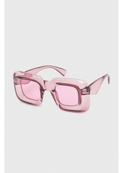 Jeepers Peepers okulary przeciwsłoneczne kolor różowy ze sklepu ANSWEAR.com w kategorii Okulary przeciwsłoneczne damskie - zdjęcie 170931869