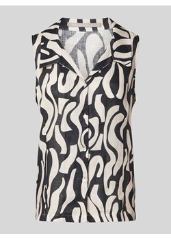 Top bluzkowy z wzorem na całej powierzchni ze sklepu Peek&Cloppenburg  w kategorii Bluzki damskie - zdjęcie 170932275