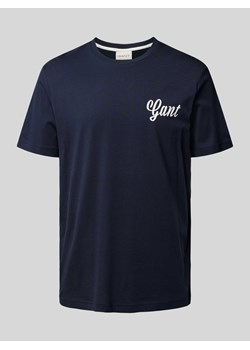 T-shirt z nadrukiem z logo ze sklepu Peek&Cloppenburg  w kategorii T-shirty męskie - zdjęcie 170932538