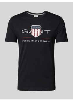 T-shirt z nadrukiem z logo model ‘ARCHIVE’ ze sklepu Peek&Cloppenburg  w kategorii T-shirty męskie - zdjęcie 170932588
