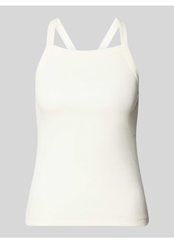 Top na ramiączkach z efektem prążkowania model ‘CARMEN’ ze sklepu Peek&Cloppenburg  w kategorii Bluzki damskie - zdjęcie 170932597