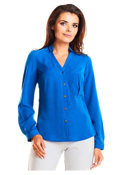 INFINITE YOU Bluzka w kolorze niebieskim ze sklepu Limango Polska w kategorii Bluzki damskie - zdjęcie 170934477