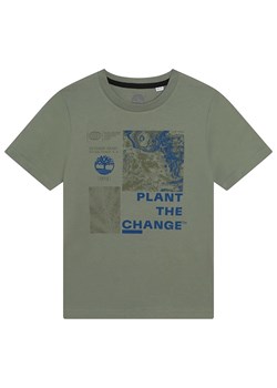 Timberland Koszulka w kolorze khaki ze sklepu Limango Polska w kategorii T-shirty chłopięce - zdjęcie 170935245