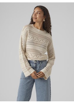 Vero Moda Sweter w kolorze kremowym ze sklepu Limango Polska w kategorii Swetry damskie - zdjęcie 170935459