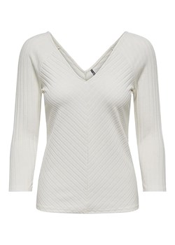ONLY Koszulka w kolorze białym ze sklepu Limango Polska w kategorii Bluzki damskie - zdjęcie 170935729