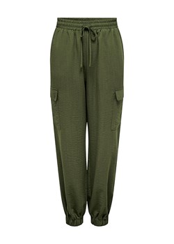 ONLY Spodnie w kolorze khaki ze sklepu Limango Polska w kategorii Spodnie damskie - zdjęcie 170935796