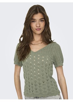 ONLY Sweter w kolorze khaki ze sklepu Limango Polska w kategorii Swetry damskie - zdjęcie 170935838