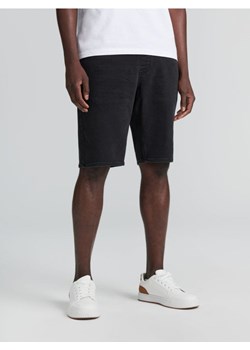 Sinsay - Szorty jeansowe jogger - czarny ze sklepu Sinsay w kategorii Spodenki męskie - zdjęcie 170937949