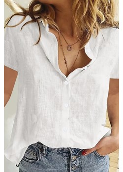 Koszula VOLELSA WHITE ze sklepu Ivet Shop w kategorii Koszule damskie - zdjęcie 170938935