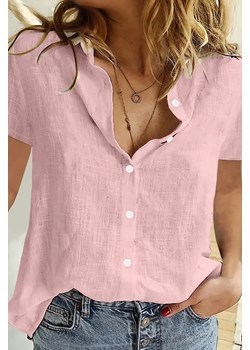 Koszula VOLELSA PINK ze sklepu Ivet Shop w kategorii Koszule damskie - zdjęcie 170938937