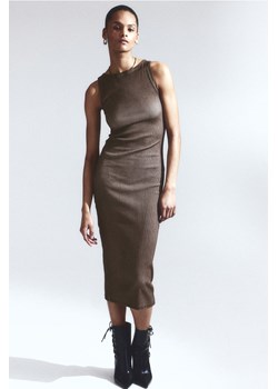 H & M - Sukienka bodycon w prążki - Beżowy ze sklepu H&M w kategorii Sukienki - zdjęcie 170939398