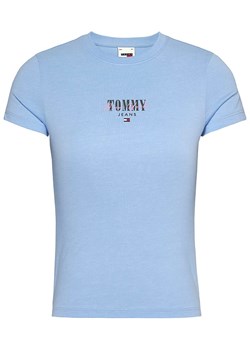 Tommy Hilfiger Koszulka w kolorze błękitnym ze sklepu Limango Polska w kategorii Bluzki damskie - zdjęcie 170942275