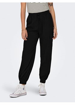 ONLY Spodnie w kolorze czarnym ze sklepu Limango Polska w kategorii Spodnie damskie - zdjęcie 170942286