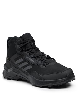 Buty adidas Terrex AX4 Mid GORE-TEX Hiking Shoes HP7401 Core Black/Carbon/Grey Four ze sklepu eobuwie.pl w kategorii Buty trekkingowe męskie - zdjęcie 170942827