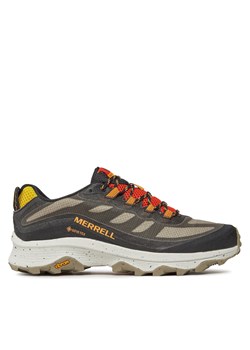 Sneakersy Merrell Moab Speed Gtx GORE-TEX J067457 Czarny ze sklepu eobuwie.pl w kategorii Buty trekkingowe męskie - zdjęcie 170942927