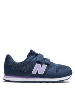Sneakersy New Balance GV500CIL Niebieski ze sklepu eobuwie.pl w kategorii Buty sportowe dziecięce - zdjęcie 170943279