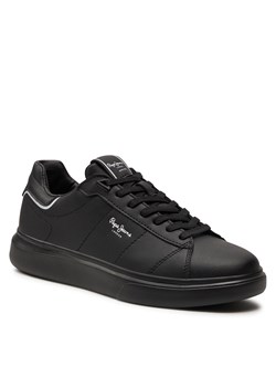 Sneakersy Pepe Jeans PMS30981 Factory Black 997 ze sklepu eobuwie.pl w kategorii Trampki męskie - zdjęcie 170943336