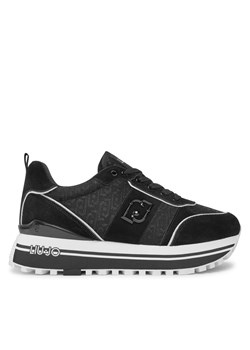 Sneakersy Liu Jo Maxi Wonder 71 BA4055 PX453 Czarny ze sklepu eobuwie.pl w kategorii Buty sportowe damskie - zdjęcie 170943438