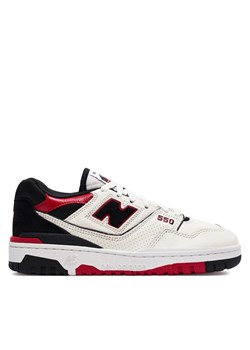 Sneakersy New Balance BB550STR White/Red ze sklepu eobuwie.pl w kategorii Buty sportowe męskie - zdjęcie 170943876
