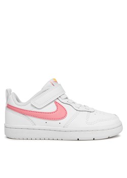 Sneakersy Nike Court Borough Low 2 (Psv) BQ5451 124 Biały ze sklepu eobuwie.pl w kategorii Buty sportowe dziecięce - zdjęcie 170944319
