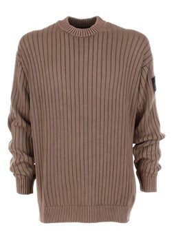 sweter męski calvin klein j30j322455 brązowy ze sklepu Royal Shop w kategorii Swetry męskie - zdjęcie 170945757