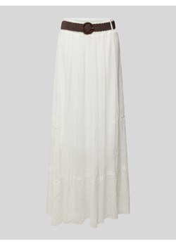 Długa spódnica z paskiem ze sklepu Peek&Cloppenburg  w kategorii Spódnice - zdjęcie 170946767
