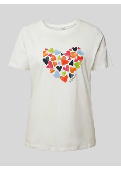 T-shirt z nadrukiem z motywem model ‘Ossi’ ze sklepu Peek&Cloppenburg  w kategorii Bluzki damskie - zdjęcie 170946808